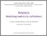 [thumbnail of Keyness: Matching metrics to definitions]
